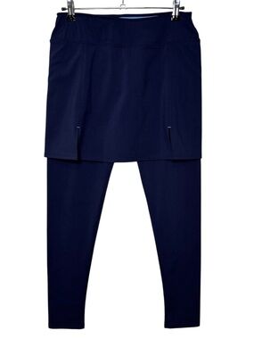 Renwick RNWK Skirted Leggings Skirt Golf Women Small Navy Blue Tennis Pickleball